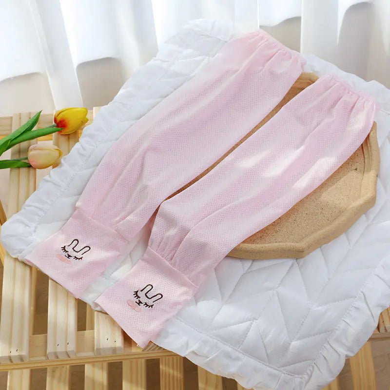 Summer Women's Embroidered UV Protection Arm Sleeves