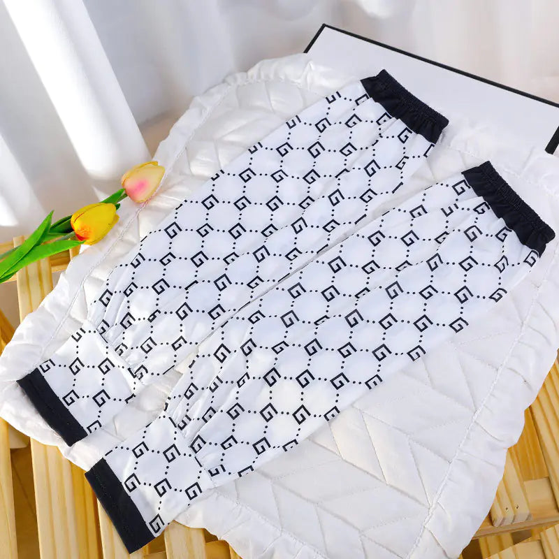 Summer Women's Embroidered UV Protection Arm Sleeves