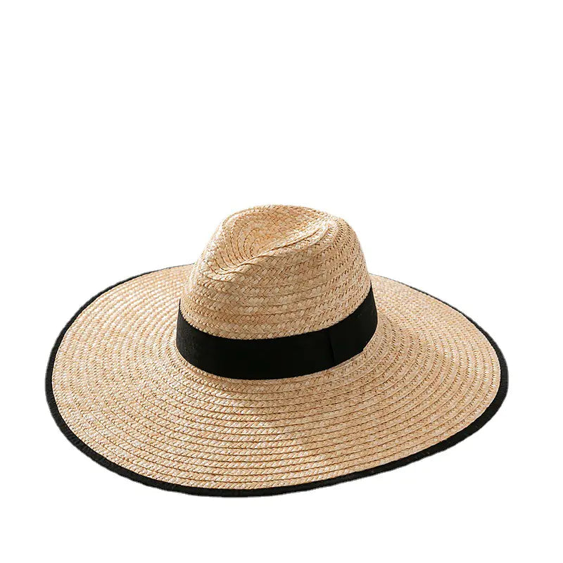 Big Sunshade Straw Brim Hat