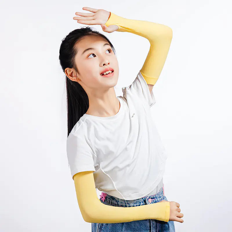 New Summer Kids UV Protection Arm Sleeves for Boys & Girls
