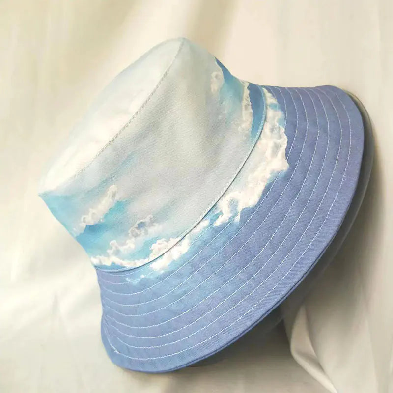 Versatile Printed Summer Sunshade Fisherman Hat