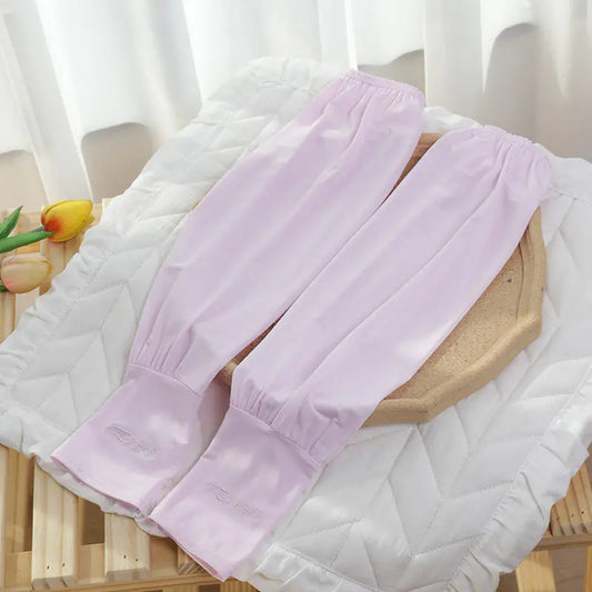 Summer Women's Embroidered UV Protection Arm Sleeves